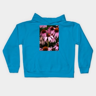 Echinacea and Bee Kids Hoodie